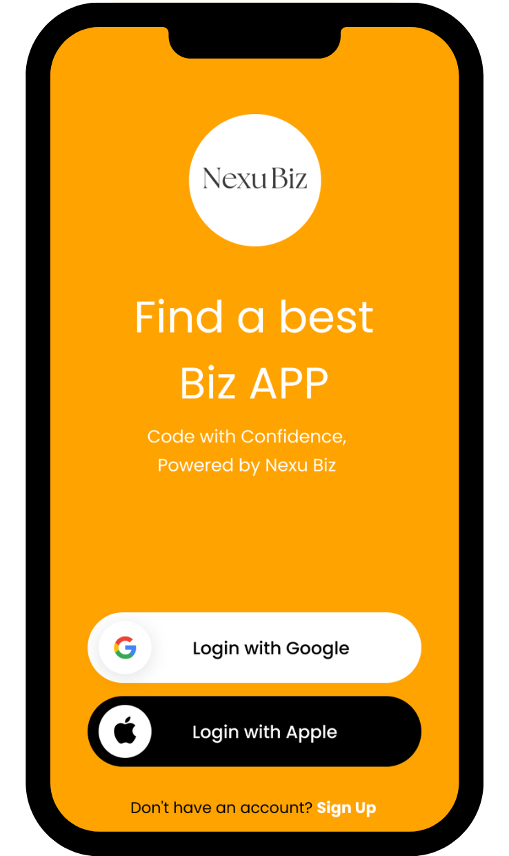 Nexu Biz App Solution mobile